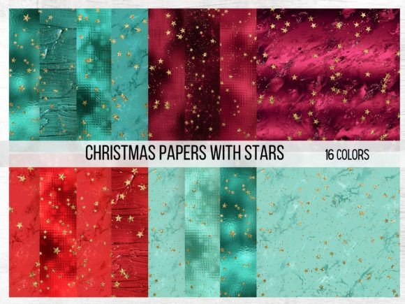 Download Red and Green Christmas Papers - Premium Bundle