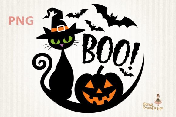 Download Halloween Black T-shirt Design PNG - Black Collection