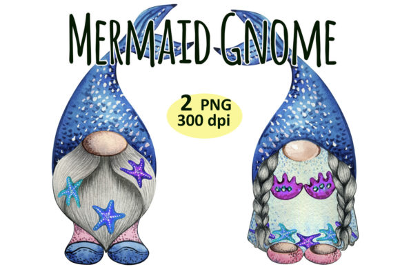 Download Mermaid Gnome, Summer Beach Clipart Png - Clipart png Collection
