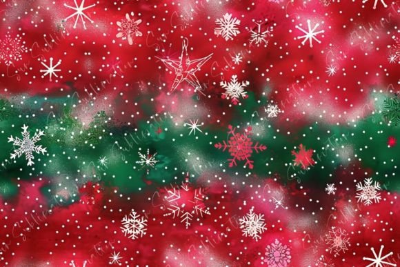 Download Red and Green Christmas Background with - Premium Resources