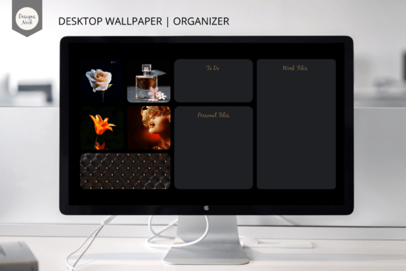 Download Black and Gold Desktop Wallpaper - Black Collection