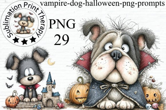 Download Vampire Dog Halloween Clipart PNG - Clipart png Collection